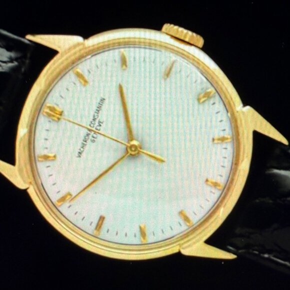 Vacheron & Constantin 1950's Vintage Mens RARE Ref. 4990 Dress Watch18K G-VCCase - Picture 3 of 16